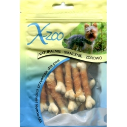 X-ZOO Przysmak kurczak na białej kostce 100 G